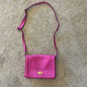 J.Crew Crossbody Leather Purse - like new!